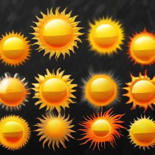 sun clipart no background
