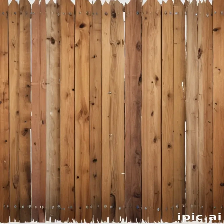 wood fence png