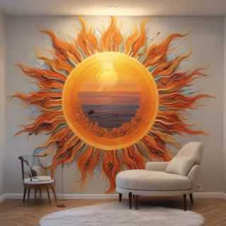 transparent sun