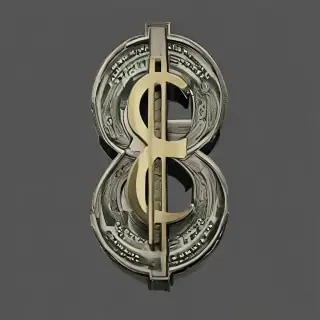 dollar sign transparent