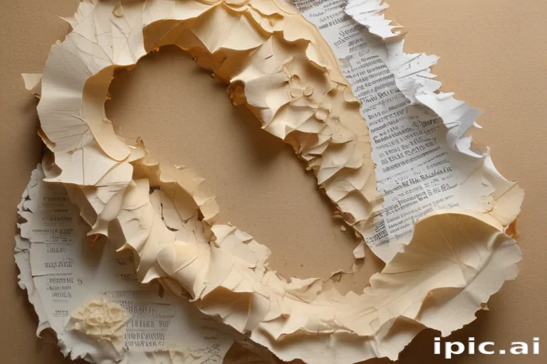 torn paper transparent