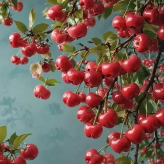 cherry aesthetic wallpaper