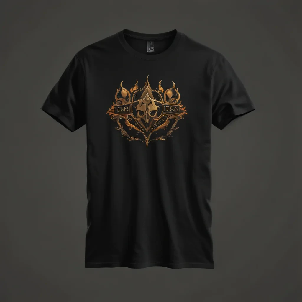 black tee png