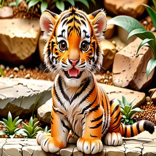 cute tiger