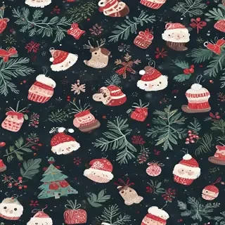 christmas background cute