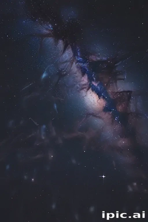 starry background aesthetic