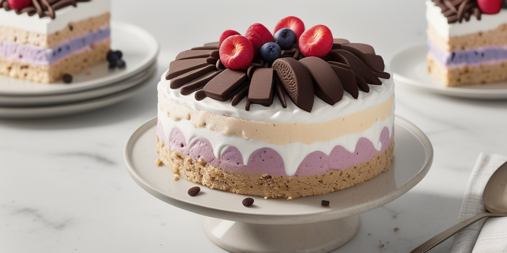5 minute ice cream cake