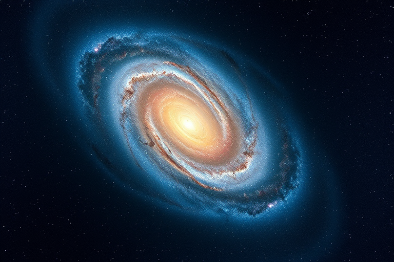 Capture a high-resolution image of a spiral galaxy with vivid colors and intricate details using a wide-angle lens, f/4 aperture, ISO 800, 30-second exposure, astrophotography camera type, and a clear night sky for optimal visibility.