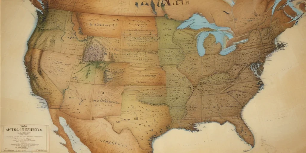america map