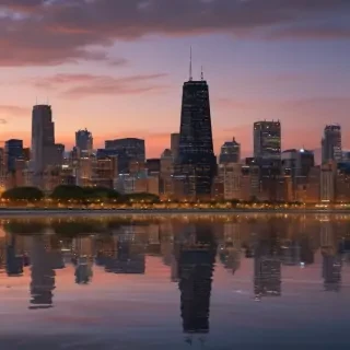 chicago skyline png