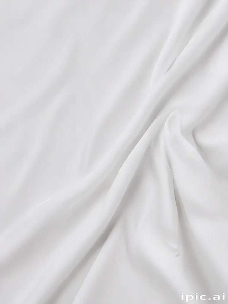 white fabric background