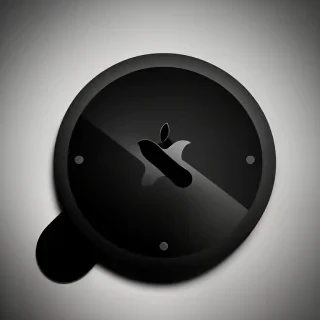 black ios wallpaper