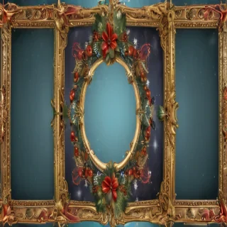 christmas clip art frames