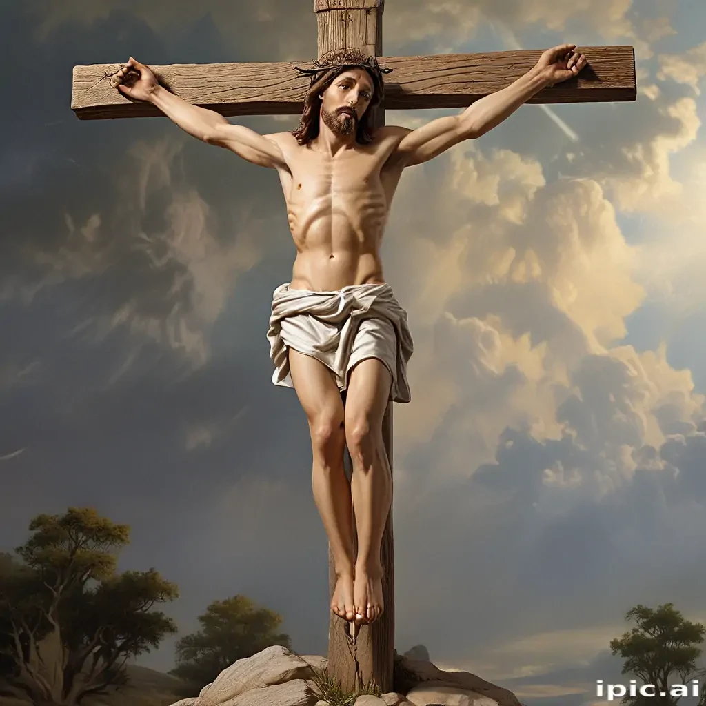 jesus on the cross pictures
