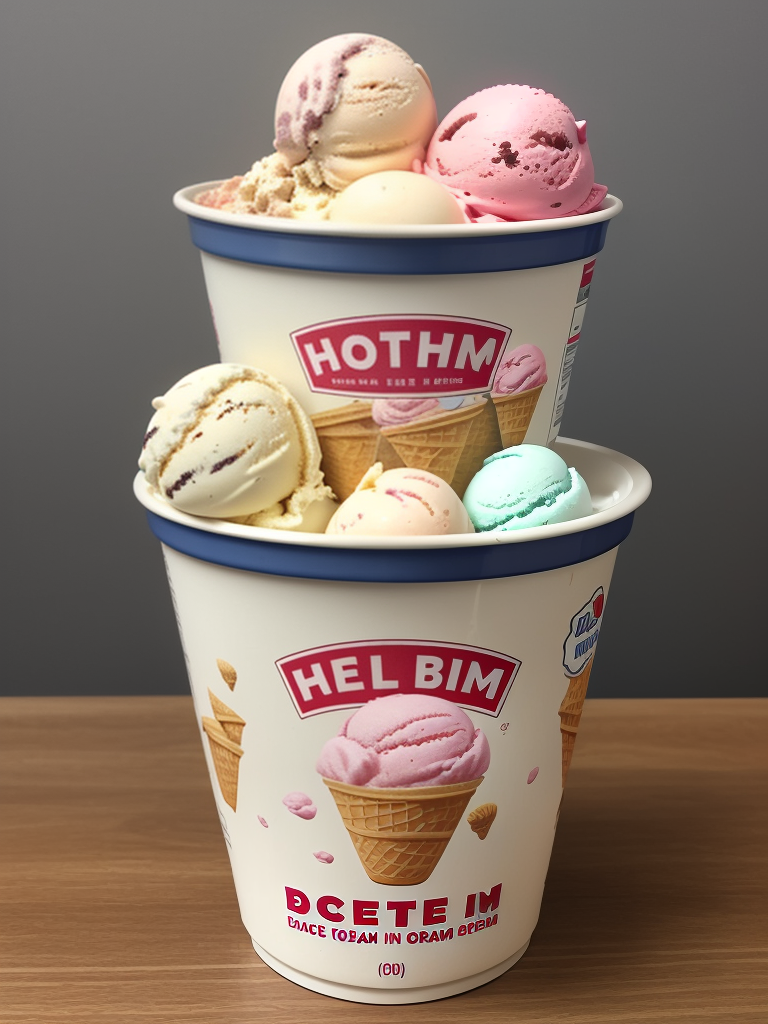 1 quart of ice cream