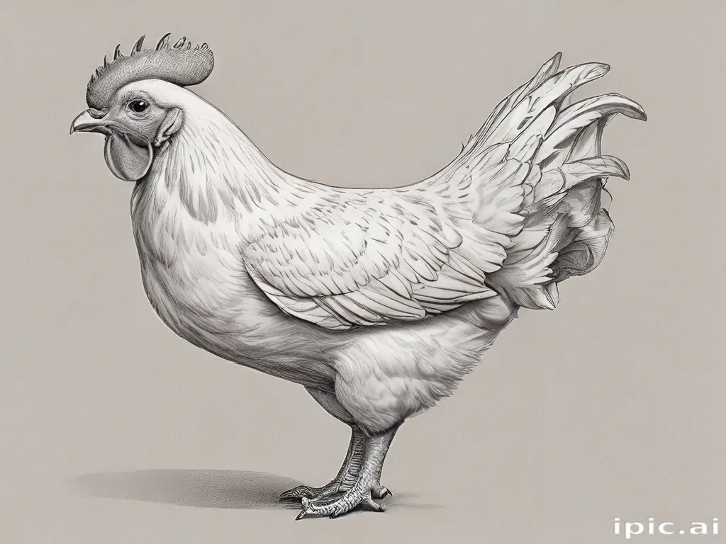 chicken drawing