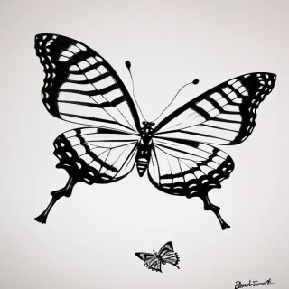 buterfly drawings