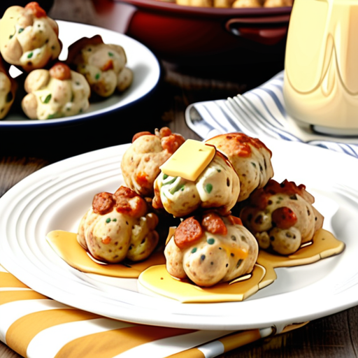sausage balls with pancake mix