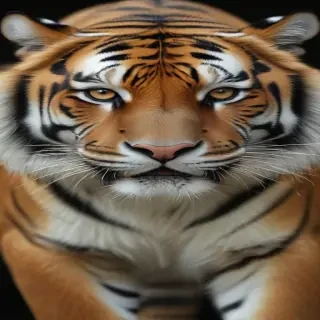 tiger transparent