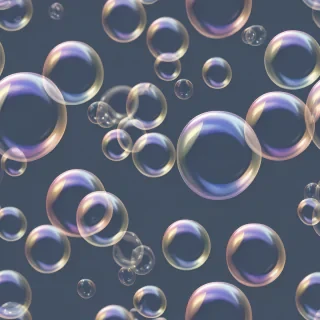 bubbles transparent
