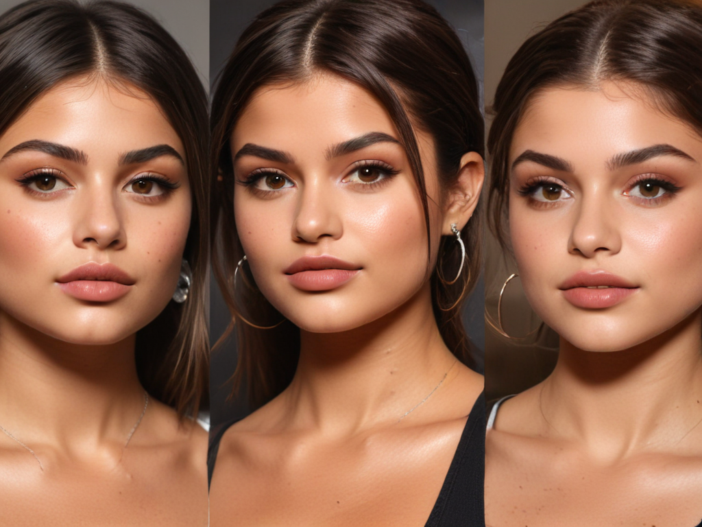 hailey bieber selena gomez copying