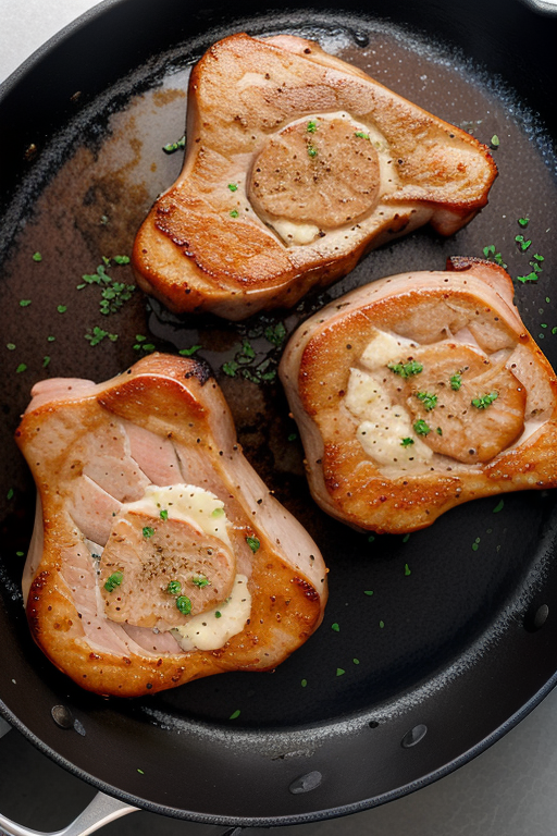 how long to cook pork chops on blackstone