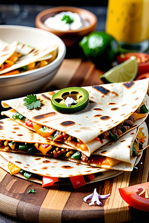 what to eat with quesadillas