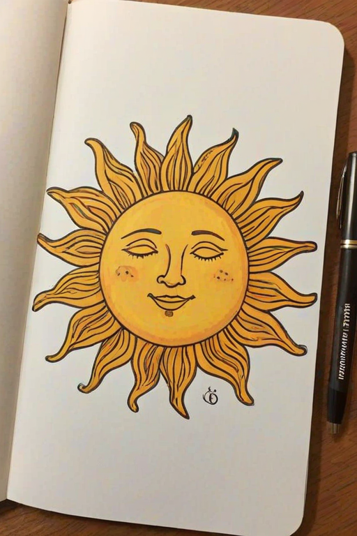 sun doodle