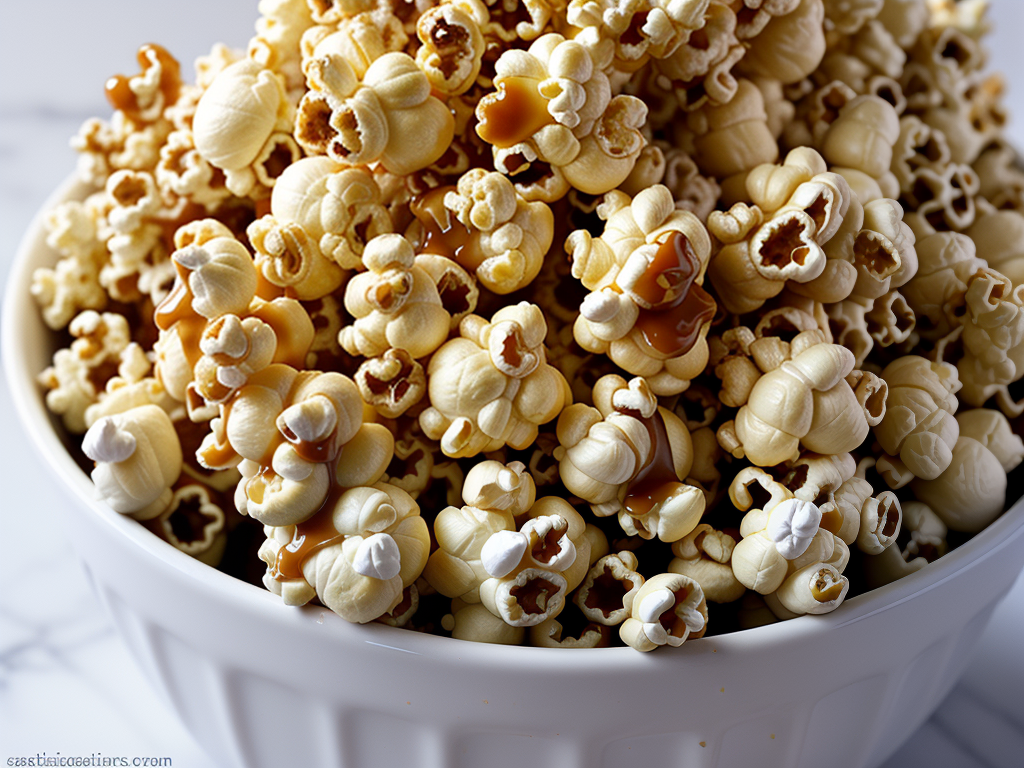 recipe for caramel popcorn without corn syrup
