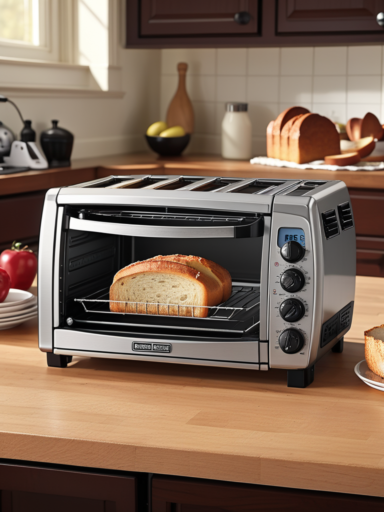 instruction manual for black and decker toaster oven