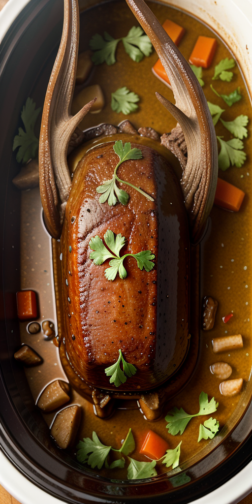 elk roast crock pot recipe