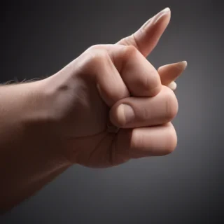 you pointing finger