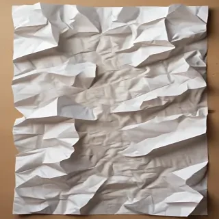 crumpled paper overlay
