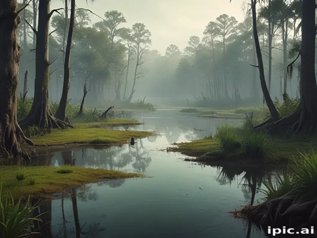 swamp background