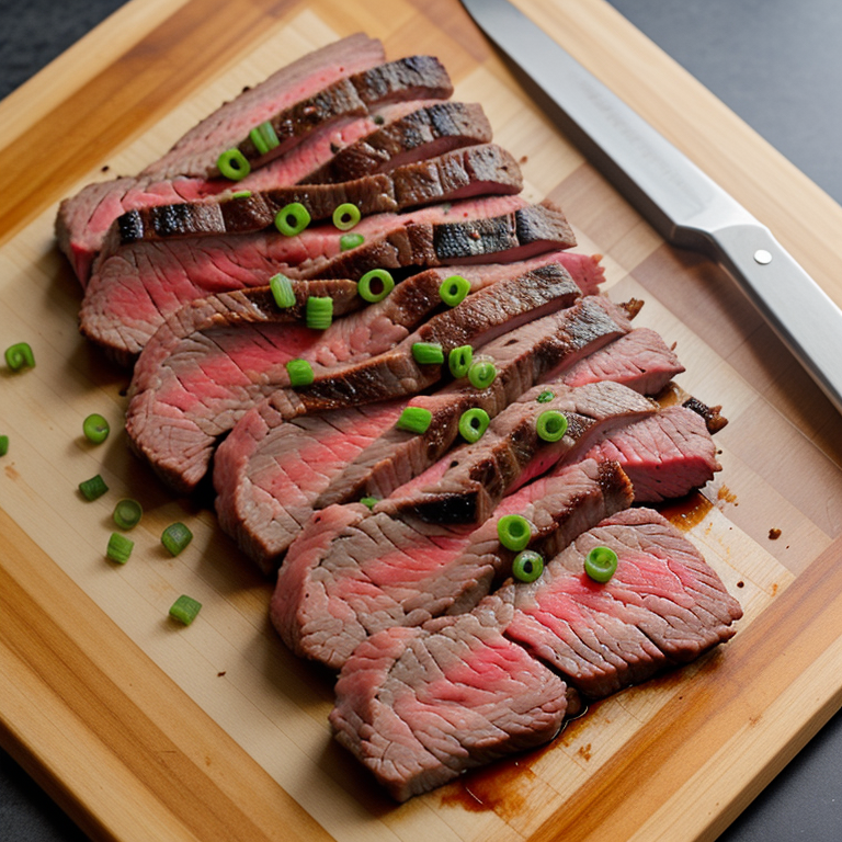 8 oz flat iron steak