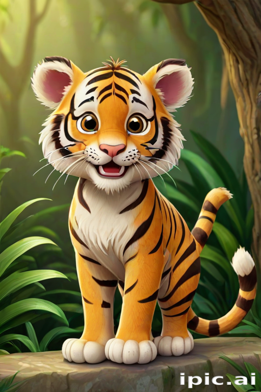 tiger cartoon tiger