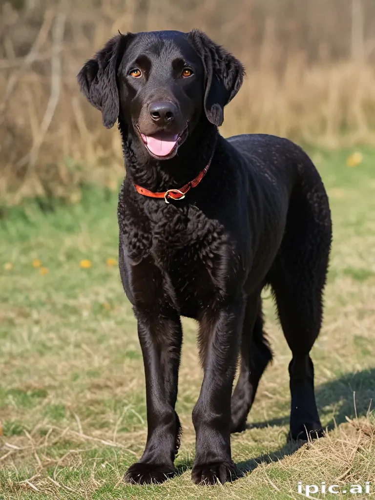 curly coated retriever