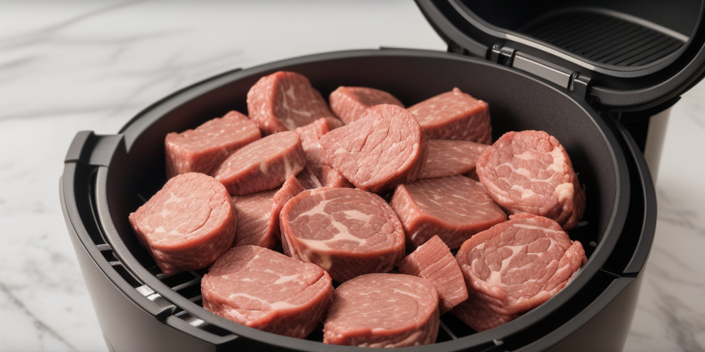 how long to cook ground beef in air fryer