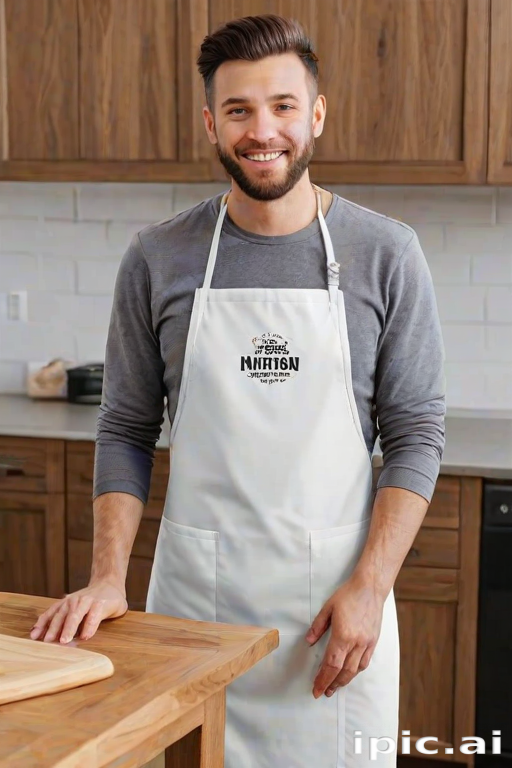 apron mockup