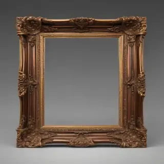 picture frame transparent