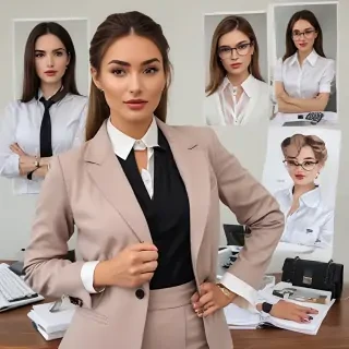 business woman aesthetic