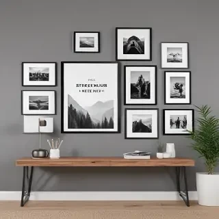gallery wall mockup