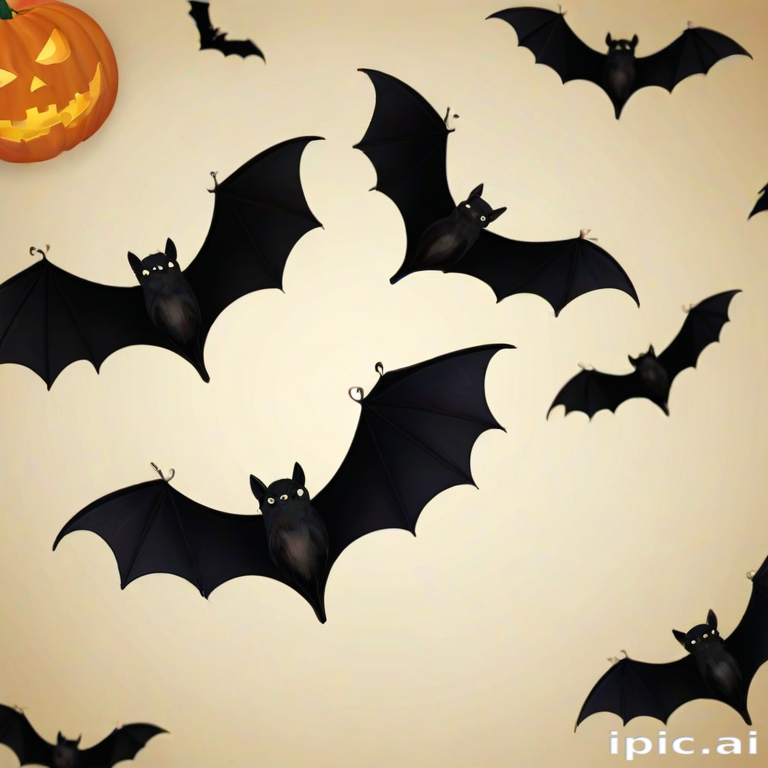 halloween bats images