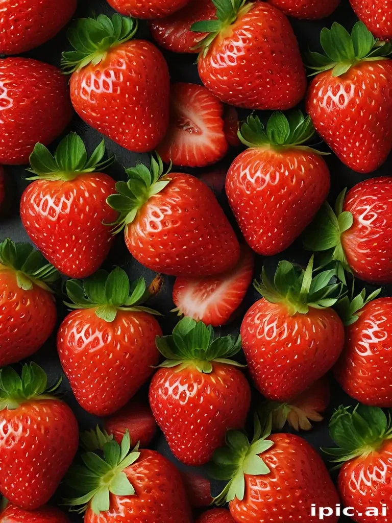 strawberry background