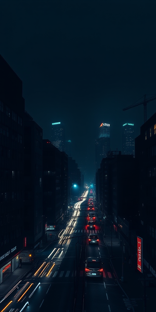 dark city background