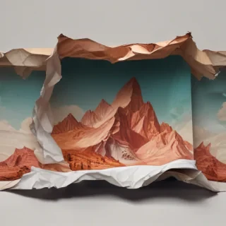 crumpled paper overlay