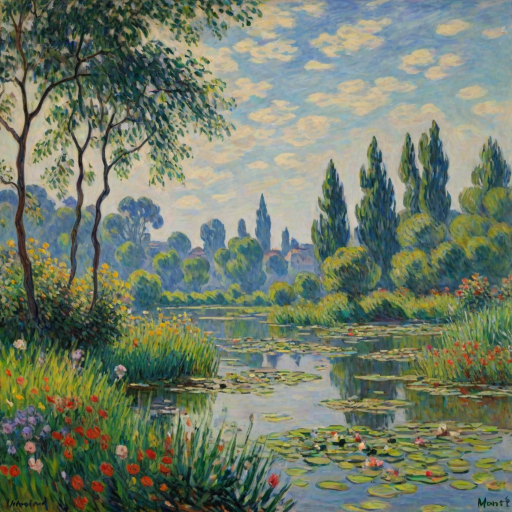 monet paintings wallpaper