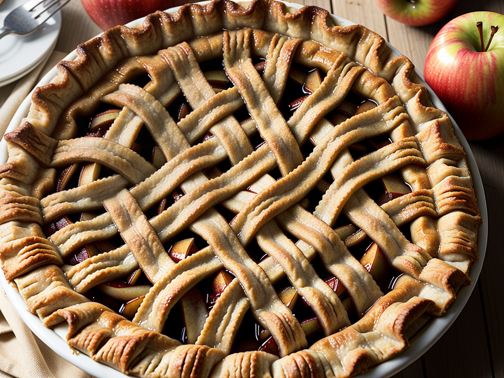how to warm up apple pie