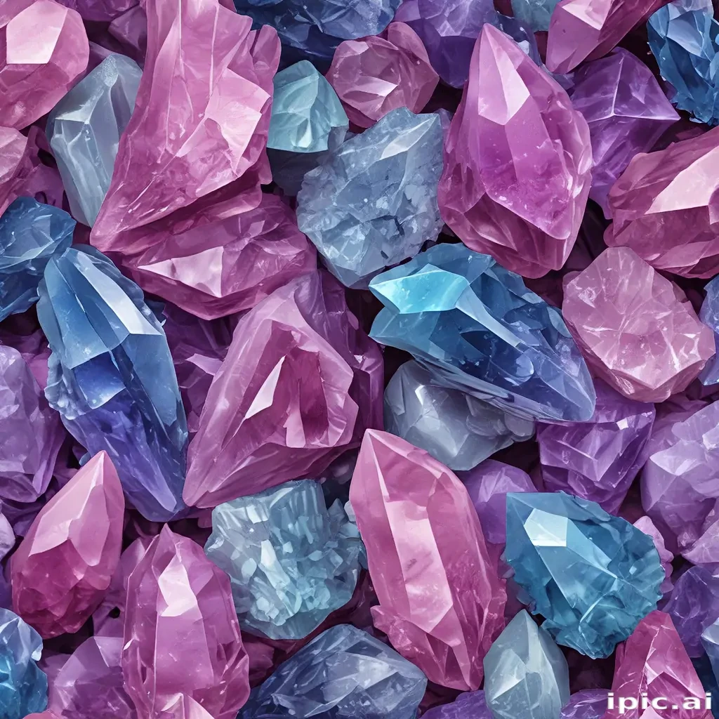 crystals background