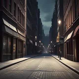 city street background